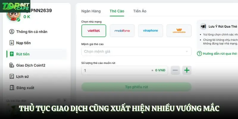Thủ tục giao dịch cũng xuất hiện nhiều vướng mắc