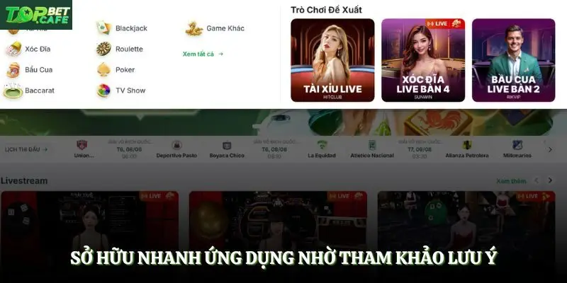 Sở hữu nhanh ứng dụng nhờ tham khảo lưu ý